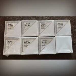 Artist Series 4”x4” Stretched Canvas NWOT